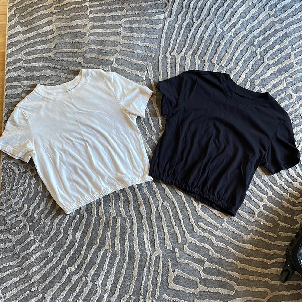 Matching Design Lab crop tops